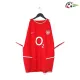 HENRY 14 Arsenal Camisola Replicas Primeiro Kit 2003/04 Retro Vermelho/Branco