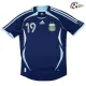 MESSI 19 Argentina Equipacione Baratas Away Segundo Kit 2006 Retro Classicas Azul MESSI 19 Argentina Equipacione Baratas Away Segundo Kit 2006 Retro Classicas Azul
