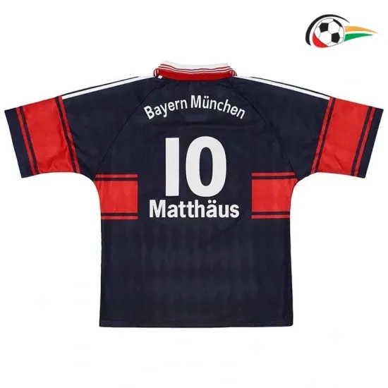 Equipacione MATTHÄUS 10 Bayern Múnich Qualidade AAA Local Primeiro Kit 1997/99 Classicas Vermelho/Azul Equipacione MATTHÄUS 10 Bayern Múnich Qualidade AAA Local Primeiro Kit 1997/99 Classicas Vermelho/Azul
