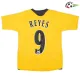 REYES 9 Arsenal Camisa Qualidade AAA Segundo Kit 2005/06 Vintage Amarelo
