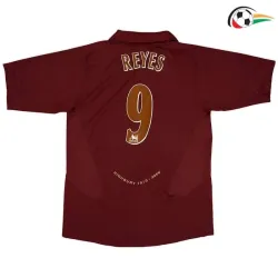REYES 9 Arsenal Camisola Qualidade TAILANDESA Local 2005/06 Retro Vermelho