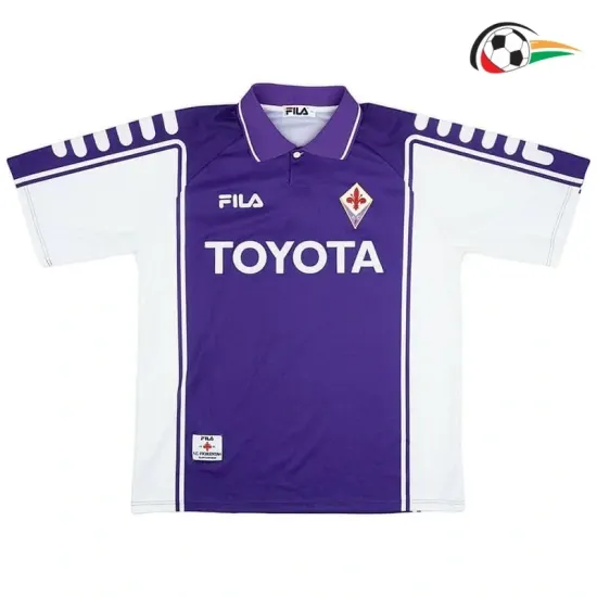BATISTUTA 9 Florencia Camisola Replicas Primeiro Kit 1999/00 Retro Classicas Azul/Branco BATISTUTA 9 Florencia Camisola Replicas Primeiro Kit 1999/00 Retro Classicas Azul/Branco