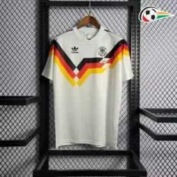 Camisola MATTHÄUS 10 Alemania Qualidade TAILANDESA Local Primeiro Kit 1990 Retro Classicas Branco