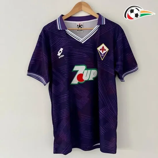 Equipacione BATISTUTA 9 Florencia Futebol Local 1992/93 Classicas Azul Equipacione BATISTUTA 9 Florencia Futebol Local 1992/93 Classicas Azul