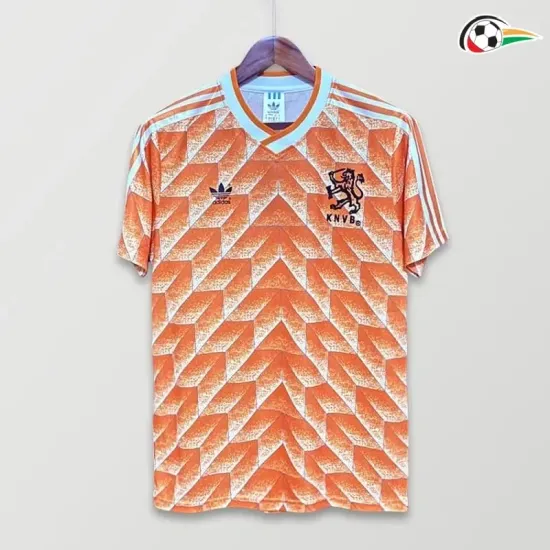 Camisola GULLIT 10 Holanda Qualidade Premium Home Primeiro Kit 1988 Retro Classicas Laranja Camisola GULLIT 10 Holanda Qualidade Premium Home Primeiro Kit 1988 Retro Classicas Laranja
