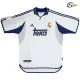 FIGO 10 Real Madrid Camisola Qualidade TAILANDESA Local Primeiro Kit 2000/01 Retro Classicas Branco