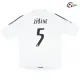 ZIDANE 5 Real Madrid Camisa Qualidade AAA Home Primeiro Kit 2005/06 Retro Branco ZIDANE 5 Real Madrid Camisa Qualidade AAA Home Primeiro Kit 2005/06 Retro Branco