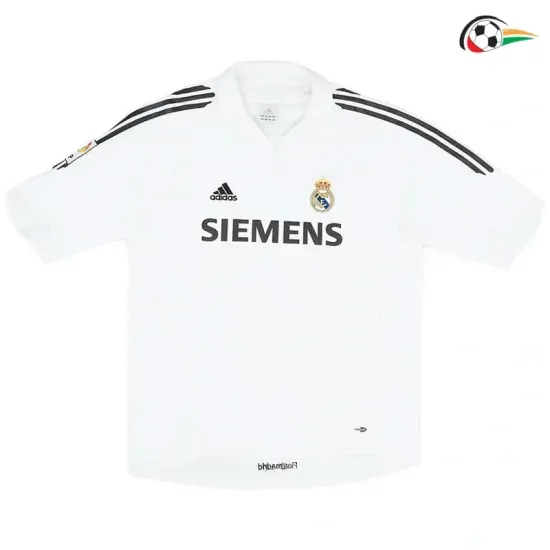 ZIDANE 5 Real Madrid Camisa Qualidade AAA Home Primeiro Kit 2005/06 Retro Branco ZIDANE 5 Real Madrid Camisa Qualidade AAA Home Primeiro Kit 2005/06 Retro Branco