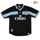 Camiseta NEDVED 18 Lazio Qualidade TAILANDESA Thrid Terceiro Kit 1998/99 Vintage Preto/Azul