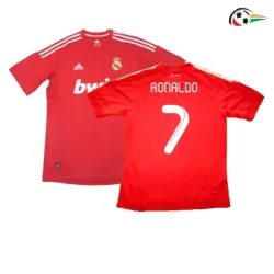 Camisola RONALDO 7 Real Madrid Replicas Thrid 2011/12 Retro Classicas Vermelho