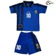 Equipacione MARADONA 10 Argentina Qualidade AAA Away Segundo Kit 1994 Retro Classicas Infantil Azul/Preto Equipacione MARADONA 10 Argentina Qualidade AAA Away Segundo Kit 1994 Retro Classicas Infantil Azul/Preto