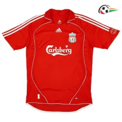 GERRARD 8 Liverpool Equipacione Qualidade AAA Local Primeiro Kit 2006/08 Retro Classicas Vermelho