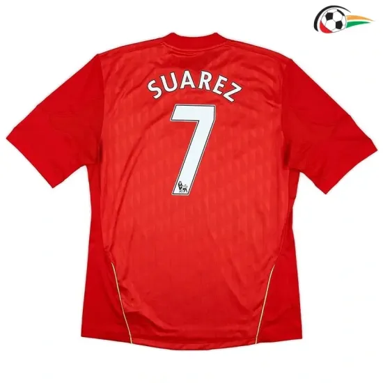 SUAREZ 7 Liverpool Camisola Replicas Local 2010/11 Retro Vermelho SUAREZ 7 Liverpool Camisola Replicas Local 2010/11 Retro Vermelho
