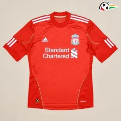 TORRES 9 Liverpool Camisa Baratas Primeiro Kit 2010/11 Vintage Vermelho