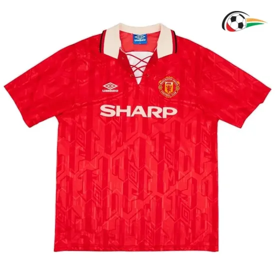 Camiseta CANTONA 7 Manchester United Qualidade TAILANDESA Home Primeiro Kit 1993/94 Classicas Vermelho Camiseta CANTONA 7 Manchester United Qualidade TAILANDESA Home Primeiro Kit 1993/94 Classicas Vermelho