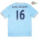 KUN AGÜERO 16 Manchester City Camiseta Qualidade Premium Primeiro Kit 2013/14 Classicas Azul KUN AGÜERO 16 Manchester City Camiseta Qualidade Premium Primeiro Kit 2013/14 Classicas Azul