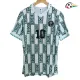 OKOCHA 10 Nigeria Camisa Futebol Visitante 1994 Vintage Branco/Verde