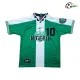 OKOCHA 10 Nigeria Camiseta Replicas Local 1996 Classicas Verde/Branco
