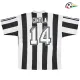 Camisa GINOLA 14 Newcastle United Qualidade AAA Home 1995/97 Vintage Preto/Branco Camisa GINOLA 14 Newcastle United Qualidade AAA Home 1995/97 Vintage Preto/Branco