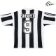 Camiseta SHEARER 9 Newcastle United Qualidade Premium Local 1995/97 Classicas Preto/Branco Camiseta SHEARER 9 Newcastle United Qualidade Premium Local 1995/97 Classicas Preto/Branco