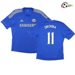 Camisola DROGBA 11 Chelsea Qualidade Premium Home 2012/13 Retro Azul