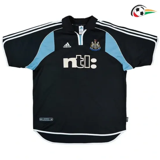 Camisola SHEARER 9 Newcastle United Qualidade TAILANDESA Away 2000/01 Retro Preto Camisola SHEARER 9 Newcastle United Qualidade TAILANDESA Away 2000/01 Retro Preto