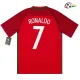 RONALDO 7 Portugal Camisola Replicas Home 2016 Retro Vermelho