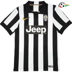 Camisa POGBA 6 Juventus Qualidade AAA Primeiro Kit 2014/15 Vintage Preto/Branco