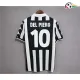 Del Piero 10 Juventus Camisola Replicas Local Primeiro Kit 1999/00 Retro Preto/Branco Del Piero 10 Juventus Camisola Replicas Local Primeiro Kit 1999/00 Retro Preto/Branco