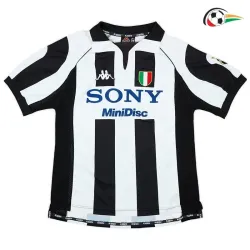 Equipacione ZIDANE 21 Juventus Futebol Local Primeiro Kit 1997/98 Retro Classicas Preto/Branco
