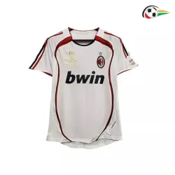 MALDINI 3 AC Milan Camisa Baratas Visitante 2006/07 Vintage Branco