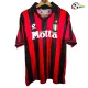 MALDINI 3 AC Milan Camiseta Qualidade AAA Local 1993/94 Classicas Vermelho/Preto