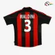 Camisa MALDINI 3 AC Milan Baratas Local Primeiro Kit 2000/01 Vintage Vermelho/Preto Camisa MALDINI 3 AC Milan Baratas Local Primeiro Kit 2000/01 Vintage Vermelho/Preto