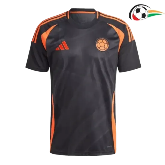Camisola Colombia Qualidade TAILANDESA Segundo Kit 2024 Preto Camisola Colombia Qualidade TAILANDESA Segundo Kit 2024 Preto