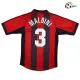 Camisola MALDINI 3 AC Milan Replicas Primeiro Kit 1998/99 Retro Vermelho/Preto Camisola MALDINI 3 AC Milan Replicas Primeiro Kit 1998/99 Retro Vermelho/Preto