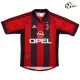 Camisola MALDINI 3 AC Milan Replicas Primeiro Kit 1998/99 Retro Vermelho/Preto Camisola MALDINI 3 AC Milan Replicas Primeiro Kit 1998/99 Retro Vermelho/Preto
