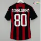 Equipacione RONALDINHO 80 AC Milan Qualidade AAA Local 2008/09 Retro Classicas Vermelho/Preto Equipacione RONALDINHO 80 AC Milan Qualidade AAA Local 2008/09 Retro Classicas Vermelho/Preto