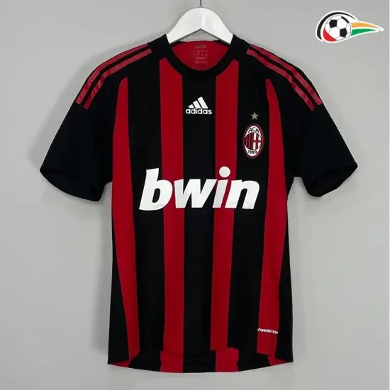 Equipacione RONALDINHO 80 AC Milan Qualidade AAA Local 2008/09 Retro Classicas Vermelho/Preto Equipacione RONALDINHO 80 AC Milan Qualidade AAA Local 2008/09 Retro Classicas Vermelho/Preto