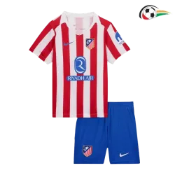 Atlético de Madrid Camisola Replicas Local 2025/26 Niños Vermelho/Branco