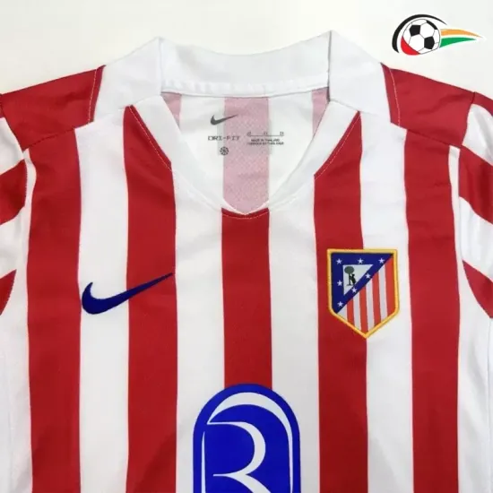 Atlético de Madrid Camisola Replicas Local 2025/26 Niños Vermelho/Branco