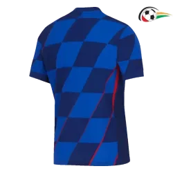 Camisa Croacia Qualidade AAA Away Segundo Kit 2024 Azul