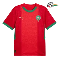 Camiseta Marruecos Qualidade Premium Titular 2025 Vermelho