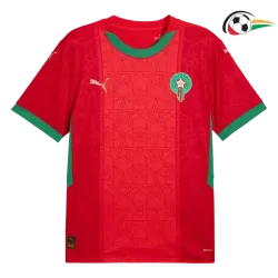 Camiseta Marruecos Qualidade Premium Local Primeiro Kit 2025 Vermelho
