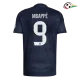 Camiseta MBAPPÉ 9 Real Madrid Replicas Segundo Kit 2025/26 Azul Camiseta MBAPPÉ 9 Real Madrid Replicas Segundo Kit 2025/26 Azul