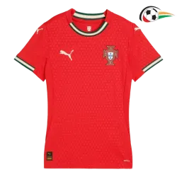 Equipacione Portugal Futebol Home Primeiro Kit 2025 Mulher Vermelho