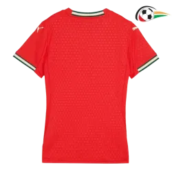 Equipacione Portugal Futebol Home Primeiro Kit 2025 Mulher Vermelho