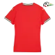 Equipacione Portugal Futebol Home Primeiro Kit 2025 Mulher Vermelho