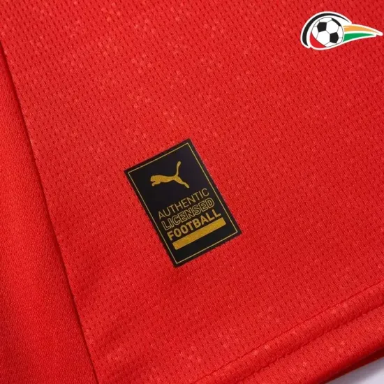 Equipacione Portugal Futebol Home Primeiro Kit 2025 Mulher Vermelho
