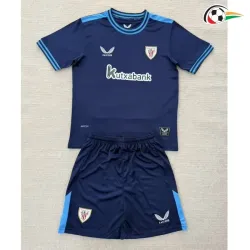 Athletic de Bilbao Camisola Qualidade Premium Visitante 2025/26 (Camisola + Calções)  Azul