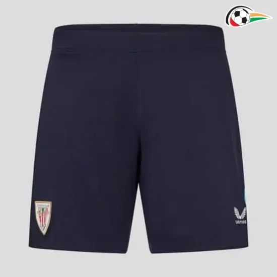 Athletic de Bilbao Camisola Qualidade Premium Visitante 2025/26 (Camisola + Calções)  Azul